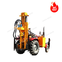 tractor air type Borehole Drilling Rig, mobile Water Well Drilling Rig for sale